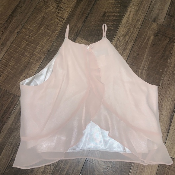 Donna Morgan x bhldn ruffle Etoile Top formal top S $200 event formal holiday - Picture 8 of 10